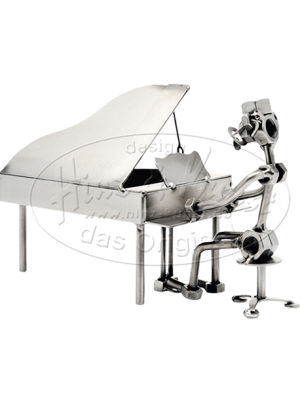 Personnage boulon Pianiste